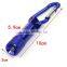 Mini 1 LED Flashlight Carabiner Torch Clip Keychain Camping Lamp Hiking Hook Key Chain Flash light