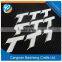 BAICHENG car emblems that are designed in letter, number