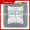 best sell factory single/double telephone socket RJ11 RJ45 stainless steel socket