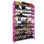 10 layer 50 Pair stainless steel portable shoe rack for sale