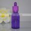 30ml glass dropper bottles/glass bottle 30ml/1 oz boston round purple                        
                                                Quality Choice