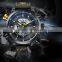 Hot Star Watches Outdoor Sports Watches Yellow Hands Luxury Wrist Quartz Watch Gift