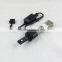 car accessory 12V 40W 6000lm xenon lamp kit H4 halo ring led marker head lamp bulbs H4 led angel eyes headlight
