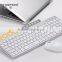 Shenzhen ISO Factory New Style water-proof 2.4G Wireless Keyboard and Mouse Combo