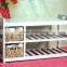 fitting room 2 tiers soft sitting stool for shoes storage