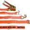 CE GS Ratchet strap 2.5tons ratchet tie down straps cargo lashing straps