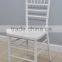 White Washed Chivari Chair Used For Church Chairs