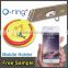 O-ring+ cheap custom logo printing plastic cell phone accessories