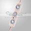 High lumen LED module 2chips smd 2835 LED module for sign