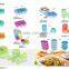 Plastic Food Container with Lid OEM service available