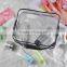 Alibaba china qualified clear plastic zipper bag with handle