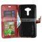 Cell Phone PU Leather Flip Card-slot Case for ASUS ZenFone 3 ZE552KL 5.5