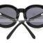 wicked round style sunglasses with mirrow lens arrow frame