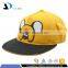 Daijun New Design OEM Hot Sale 100%Cotton Plastic Buckle Yellow Embroidered Logo Cute Custom Snow Cap