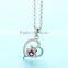 925 Sterling Silver Heart Shape Pendants Wholesale SPG825W