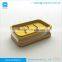 Taiwan Manufacturer High Quality Gold Silver Soap Dispenser Soap Dish Acrylic Bathroom Accessory
