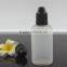ldpe bottle 30ml with dropper bottle with 30ml e cigarette bottles