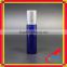 perfume glass bottle with blue glass roll on bottle with blue glass roll on bottle
