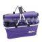 Picnic insulated tote basket, Collapsible & Foldable, strong, lightweight,easy to carry, good for fruits,picnic stuff,clothes an