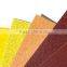 wood and metal galss sand abrasive sandpaper sheet