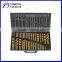 DIN338 25 pcs 170 pcs 230 pcs 29 pcs 21 pcs 13 pcs hss drill bit set for metal