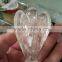 natural clear crystal stone Angel Pendant Chain Necklace Fashion Jewelry