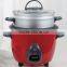 Hot-selling Electrical Appliance red color drum rice cooker with steaming basket