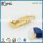 Gold color engrave sign handbag wallet clutch metal zipper puller