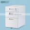 Auto-lock Function Light Gray3 Drawer Steel Mobile Cabinet