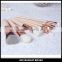Best Selling Products 8 piece cosmetics brush set make up tools Wholesale Beauty rose gold makeup brush supply