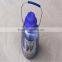 wholesale hot sell 4000ml storage plastic jar with metal handle plastic lid for store food or water