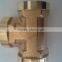 custom bronze metal casting sand cast brass parts with sand blasting finish