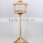 New design FSC wooden bird table with BSCI for wholesale