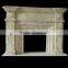Modern Design LIGHT GREEN ONYX FIREPLACES