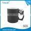 With Competitive Price Selling Ceramic Material Hot Water Color Changing Mug