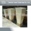 Rustic living room furniture travertine flower stand