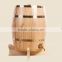 High quality low moq standing oak material wine barrel