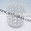 Crystal beaded votive/Decorative tea light votive/Round shape tea light votives