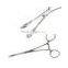 Tongue piercing forceps