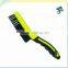 Nylon hair mini brush PP+TPR handle wire brush