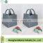 Felted Wool Gray Tote Bag / Felted Shoulder Tote Bag
