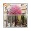 2015 Wholesale decorative artificial fake wedding blossom tree cheap silk plastic cherry blossom tree life size trees and plants