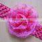wide fabric elastic cute hairbands baby headbands