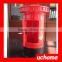 UCHOME Creative Souvenir British Red Mailbox Shape Money Saving Piggy Bank Pot