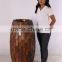 Wood overlap planter