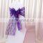 2016 year purple/white/red/black lace chair sash for wedding party decoration