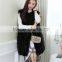 winter warm new hot style fashion charming lady faux fur vest woman dress