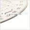Kearing brand round transplant plastic 6 inch military protractor with accurate scale for military use