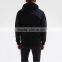 China factory black hoodies 100% cotton pullover hoodie for man