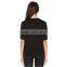 Ladies' wholesale sexy t shirt wide neck wonder woman t shirt